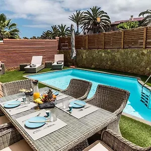 Paradise House: Piscina Privada, Playa 100m , Corralejo España